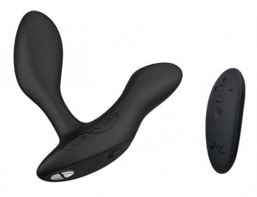 Черный анальный вибратор We-Vibe Vector+ - We-vibe - в Брянске купить с доставкой