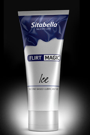 Силиконовая гель-смазка FLIRT MAGIC Ice с лёгким пролонгирующим эффектом - 75 мл. - Sitabella - купить с доставкой в Брянске