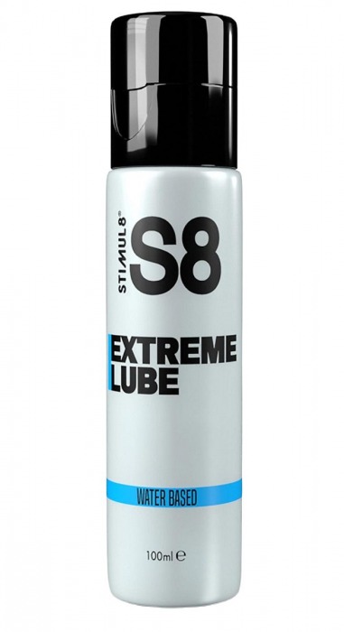 Лубрикант на водной основе S8 Extreme Lube - 100 мл. - Stimul8 - купить с доставкой в Брянске