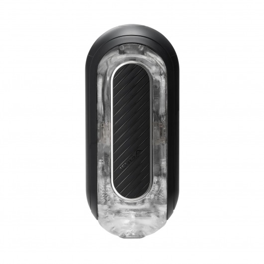 Черный мастурбатор Tenga Flip Zero Gravity с вибрацией - Tenga - в Брянске купить с доставкой