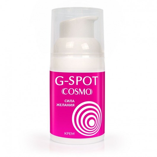 Стимулирующий интимный крем для женщин Cosmo G-spot - 28 гр. - Биоритм - купить с доставкой в Брянске