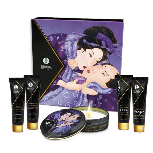 Подарочный набор Geishas secret из 5 предметов - Shunga - купить с доставкой в Брянске