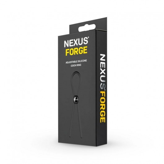 Черное эрекционное лассо Nexus Forge Single - Nexus Range - в Брянске купить с доставкой