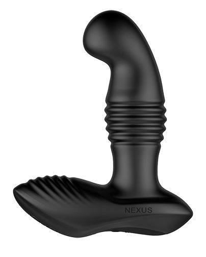 Черный массажер простаты Nexus Thrust с возвратно-поступательными движениями - 13,8 см. - Nexus Range - в Брянске купить с доставкой Черный массажер простаты Nexus Thrust с возвратно-поступательными движениями - 13,8 см. - Nexus Range - в Брянске купить с доставкой