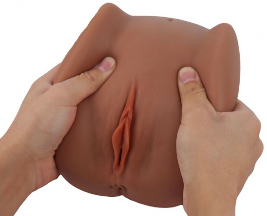 Мастурбатор Black Beauty - вагина и анус - S-HANDE - в Брянске купить с доставкой