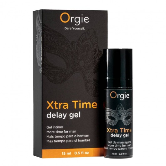 Продлевающий гель Orgie Xtra Time Delay Gel - 15 мл. - ORGIE - купить с доставкой в Брянске