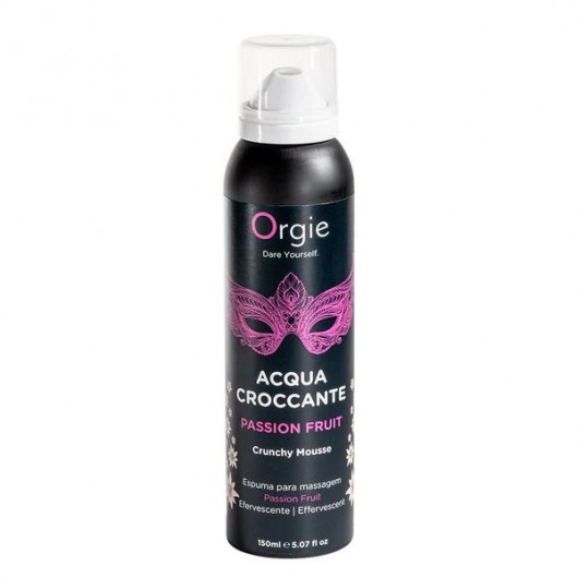 Хрустящая пенка для массажа Acqua Croccante Passion Fruit - 150 мл. - ORGIE - купить с доставкой в Брянске