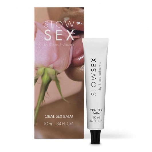 Бальзам для орального секса Slow Sex Oral Sex Balm - 10 мл. - Bijoux Indiscrets - купить с доставкой в Брянске