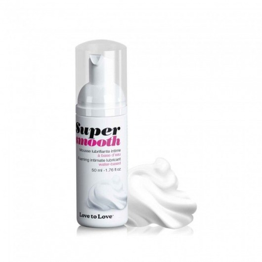 Лубрикант нежнейшая пенка Super Smooth Foaming Intime Lubricant - 50 мл. - Love to Love - купить с доставкой в Брянске