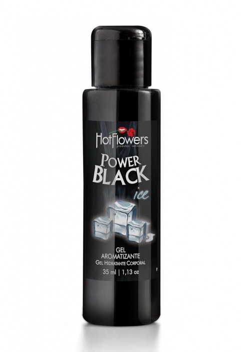 Стимулирующий гель для массажа Power Black - 35 мл. - HotFlowers - купить с доставкой в Брянске