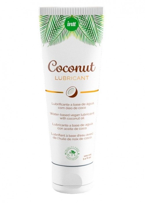 Веганская смазка на водной основе Coconut Lubricant - 100 мл. - INTT - купить с доставкой в Брянске