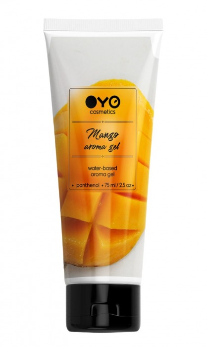 Лубрикант на водной основе OYO Aroma Gel Mango с ароматом манго - 75 мл. - OYO - купить с доставкой в Брянске