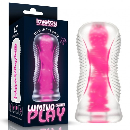 Светящийся в темноте мастурбатор 6.0 Lumino Play Masturbator - Lovetoy - в Брянске купить с доставкой