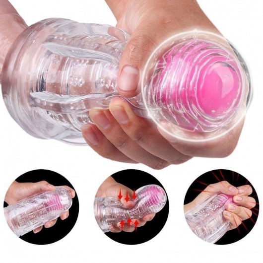 Прозрачный вибромастурбатор Space Capsule-RСT - S-HANDE - в Брянске купить с доставкой