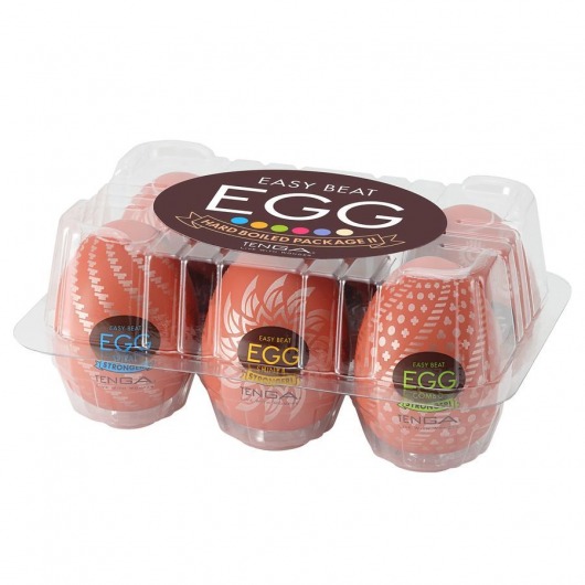 Набор из 6 мастурбаторов-яиц Tenga Egg Variety Pack V - Tenga - в Брянске купить с доставкой