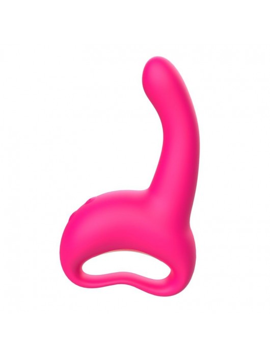 Розовый вибратор для G-стимуляции - I-MOON