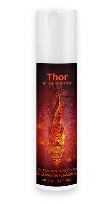 Возбуждающий унисекс гель Thor Fire Gel - 50 мл. - Nuei cosmetics - купить с доставкой в Брянске