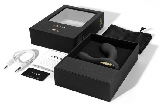 Чёрный перезаряжаемый стимулятор простаты Bruno Black - Lelo - в Брянске купить с доставкой