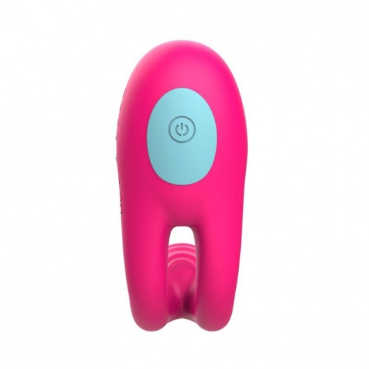 Розовое виброкольцо с пультом ДУ - I-MOON - в Брянске купить с доставкой