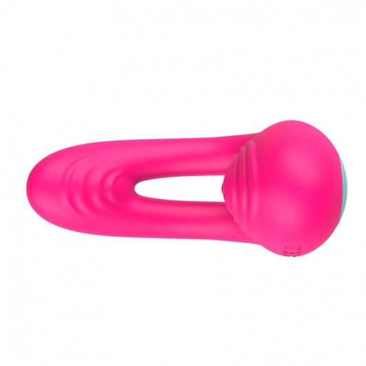 Розовое виброкольцо с пультом ДУ - I-MOON - в Брянске купить с доставкой