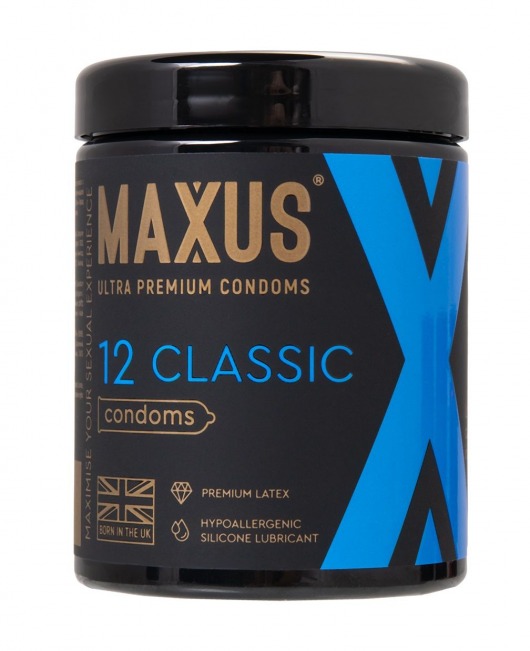 Классические презервативы MAXUS Classic - 12 шт. - Maxus - купить с доставкой в Брянске