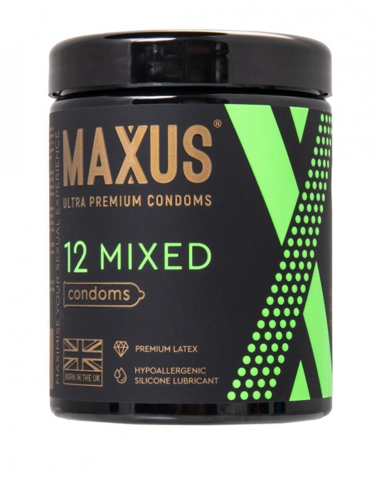 Презервативы MAXUS Mixed - 12 шт. - Maxus - купить с доставкой в Брянске