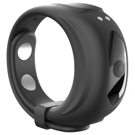 Черное эрекционное виброкольцо Fit Vibe Ring - Dorcel - в Брянске купить с доставкой