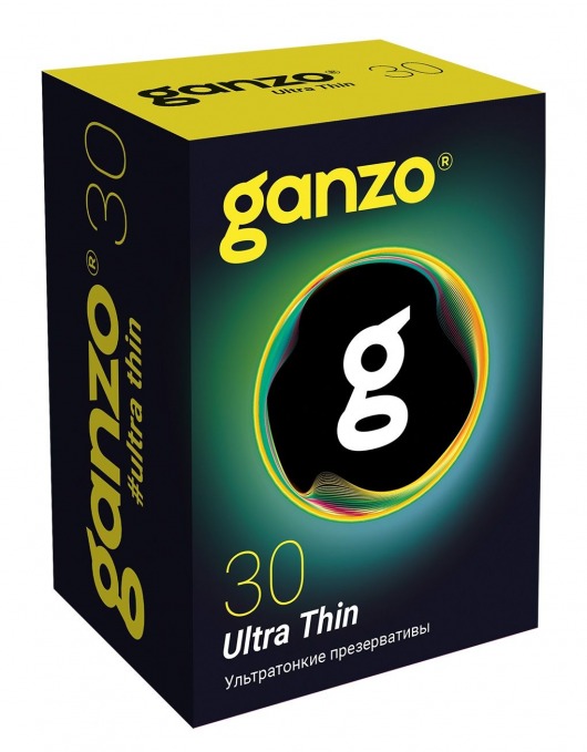 Супертонкие презервативы Ganzo Ultra thin - 30 шт. - Ganzo - купить с доставкой в Брянске