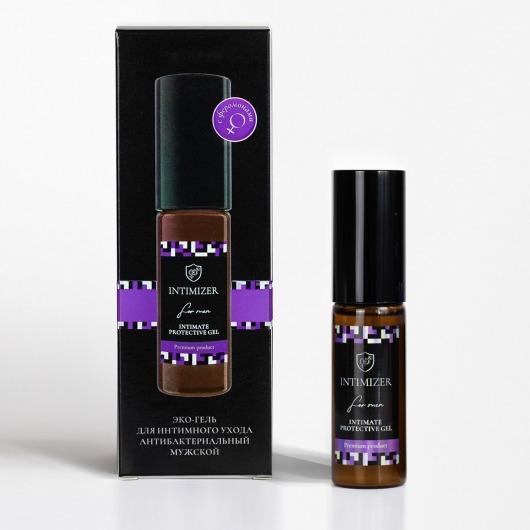 Мужской антибактериальный эко-гель для интимного ухода Intimizer - 20 мл. - Intimizer - купить с доставкой в Брянске Мужской антибактериальный эко-гель для интимного ухода Intimizer - 20 мл. - Intimizer - купить с доставкой в Брянске
