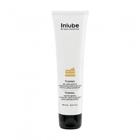 Водный лубрикант Nuei Inlube с алоэ вера и ароматом тирамису - 100 мл. - Nuei cosmetics - купить с доставкой в Брянске