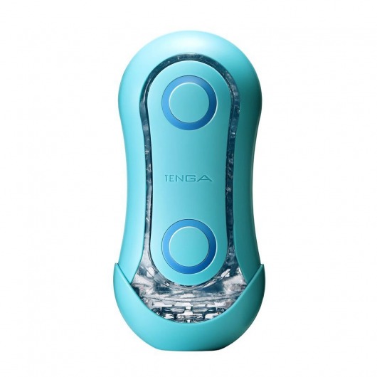 Голубой мастурбатор Tenga Flip ORB Ocean - Tenga - в Брянске купить с доставкой