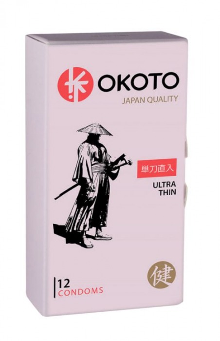 Тонкие презервативы OKOTO Ultra Thin - 12 шт. - Sitabella - купить с доставкой в Брянске