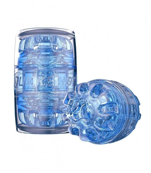 Мастурбатор Fleshlight Quickshot Turbo Blue Ice - Fleshlight - в Брянске купить с доставкой