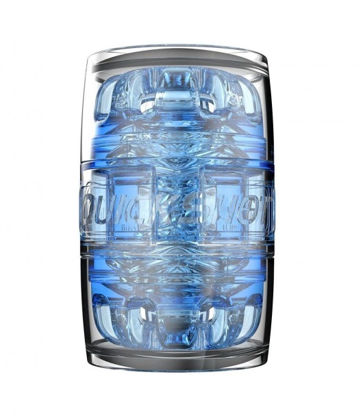 Мастурбатор Fleshlight Quickshot Turbo Blue Ice - Fleshlight - в Брянске купить с доставкой
