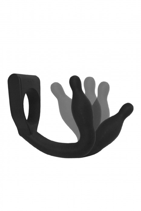 Эрекционное кольцо с вибровтулкой Discovery - MALESATION - в Брянске купить с доставкой