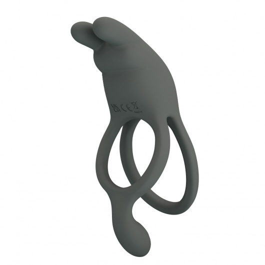 Серое эрекционное виброкольцо Dwayne - Baile - в Брянске купить с доставкой