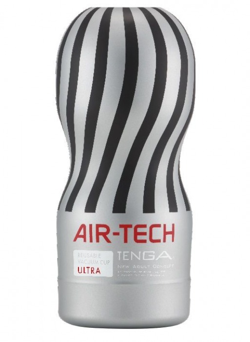 Серый мастурбатор Reusable Vacuum CUP ULTRA - Tenga - в Брянске купить с доставкой