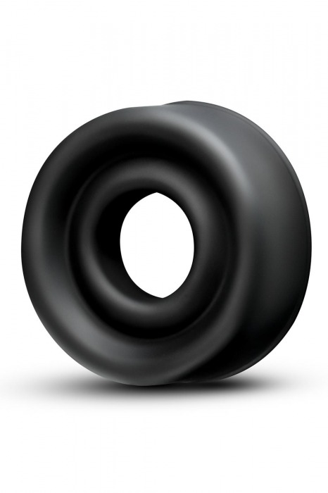 Черный уплотнитель на вакуумную помпу Silicone Pump Sleeve Medium - Blush Novelties - в Брянске купить с доставкой