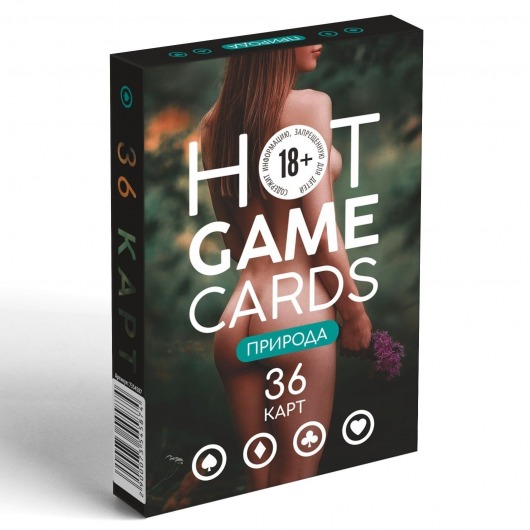 Игральные карты Hot Game Cards «Природа» - Сима-Ленд - купить с доставкой в Брянске