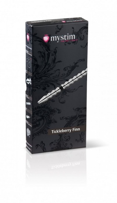Уретральный зонд Tickleberry Finn для электростимуляции - MyStim - купить с доставкой в Брянске