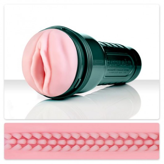 Мастурбатор-вагина Fleshlight - Vibro Pink Lady Touch с вибрацией - Fleshlight - в Брянске купить с доставкой