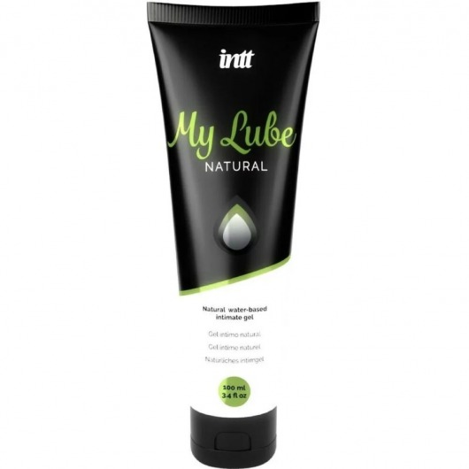 Увлажняющий гель-лубрикант на водной основе  для тела My Lube Natural - 100 мл. - INTT - купить с доставкой в Брянске