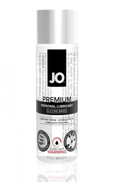 Возбуждающий лубрикант на силиконовой основе JO Personal Premium Lubricant  Warming - 60 мл. - System JO - купить с доставкой в Брянске