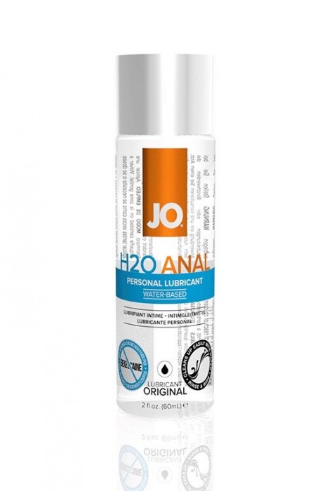 Анальный лубрикант на водной основе JO Anal H2O - 60 мл. - System JO - купить с доставкой в Брянске Анальный лубрикант на водной основе JO Anal H2O - 60 мл. - System JO - купить с доставкой в Брянске