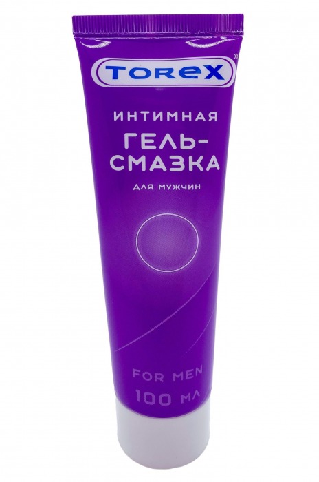 Гель-смазка на водной основе For Men - 100 мл. - Torex - купить с доставкой в Брянске