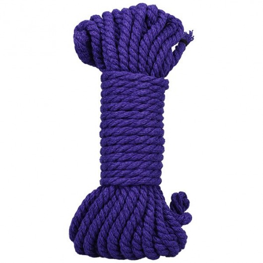 Фиолетовая верёвка для связывания и фиксации Bind Tie - 9,14 м. - Doc Johnson - купить с доставкой в Брянске