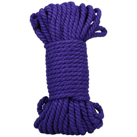 Фиолетовая верёвка для связывания и фиксации Bind Tie - 15,24 м. - Doc Johnson - купить с доставкой в Брянске
