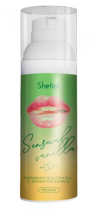 Интимная гель-смазка Shefox Premium «Чувственная ваниль» - 50 мл. - Shefox - купить с доставкой в Брянске
