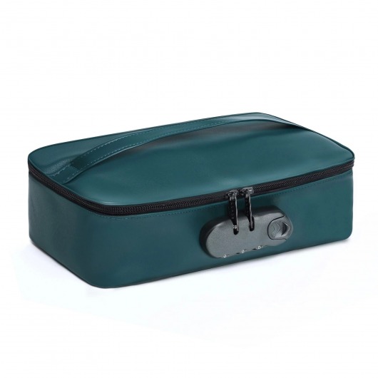 Зеленая сумочка для хранения игрушек Discreet Box - Dorcel - купить с доставкой в Брянске