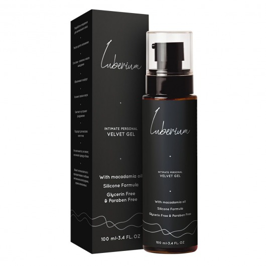 Интимный гель на силиконовой основе с маслом макадамии Luberium Velvel Gel - 100 мл. - Luberium - купить с доставкой в Брянске